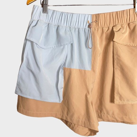 Fablectics Women’s Colorblock Cargo Shorts Size XL - Picture 3 of 7